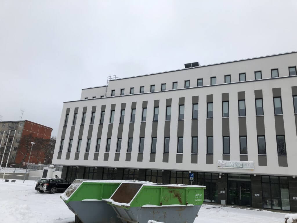 Vilniaus apskrities vyriausiojo policijos komisariato Vilniaus miesto 1-asis policijos komisariatas (P. Vileišio g. 20C) - Administrative - construction photos