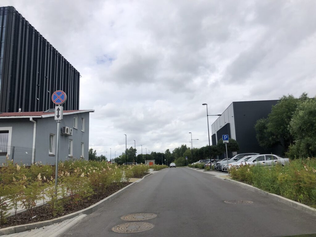 Privažiavimo gatvė nuo Vikingų g. (Vikingų g.) - Street - construction photos