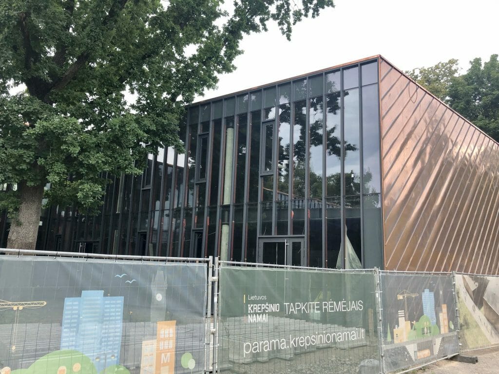 Lietuvos krepšinio namai (Santakos g. 11) - Museum - construction photos