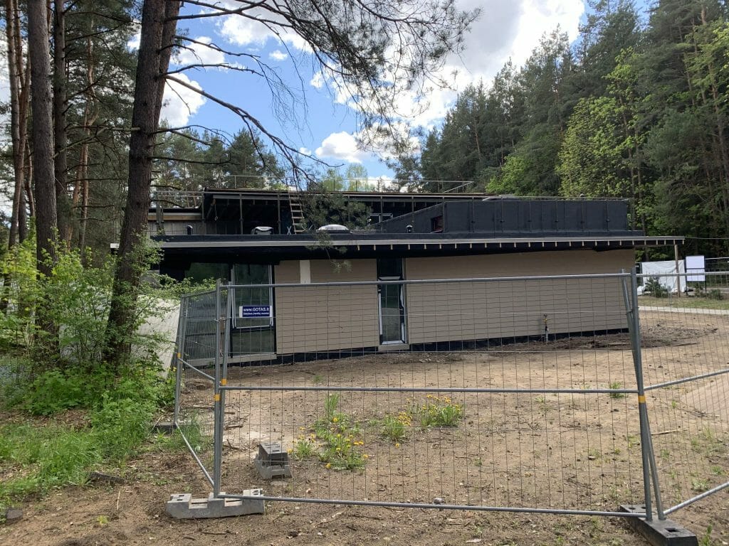 Garo fabrikas Pušyno kel. 25 (Pušyno kel. 25) - Viesnīca - būvdarbu attēli