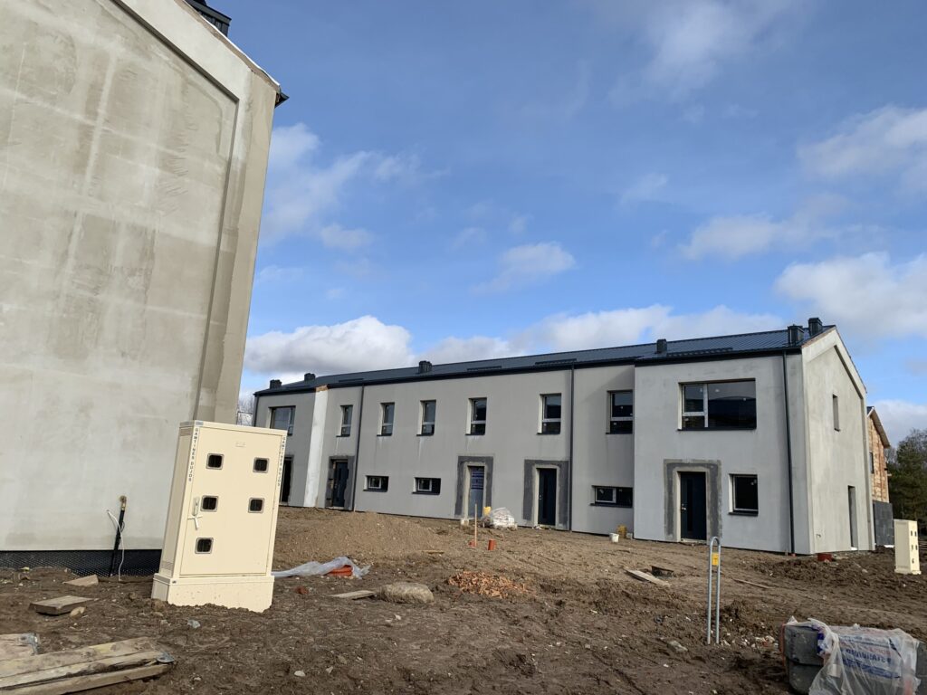 Šilainių miestelis 1 etapas (Alytaus g. 11-67) - Row housing - construction photos