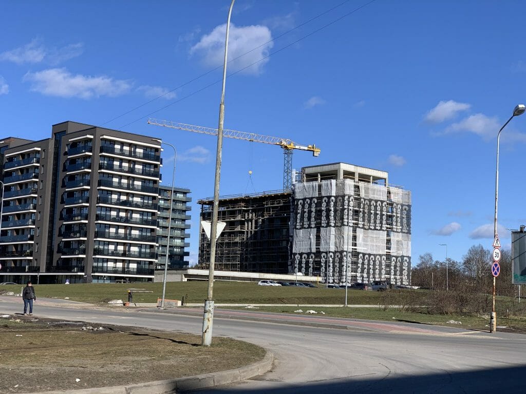 Trinapolio namai 2 etapas (Trinapolio g. 3) - Multi apartment - construction photos