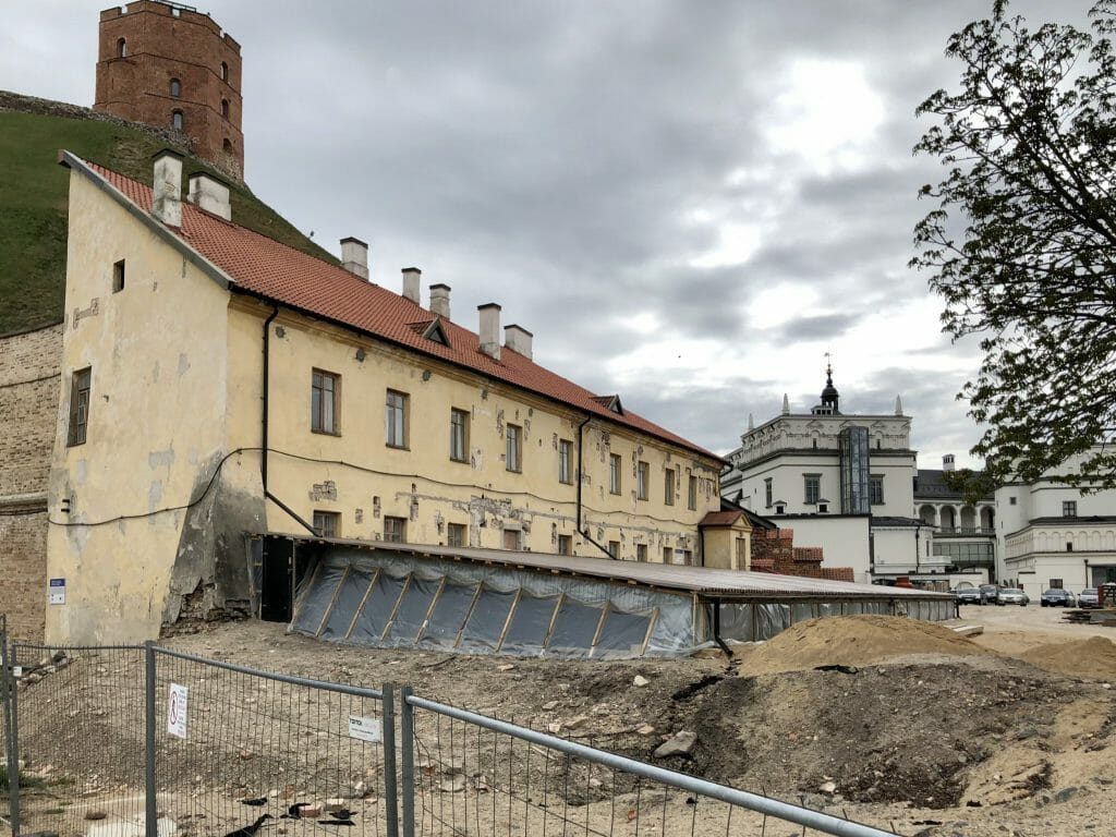 Pilininko namas (Arsenalo g. 1) - Museum - construction photos