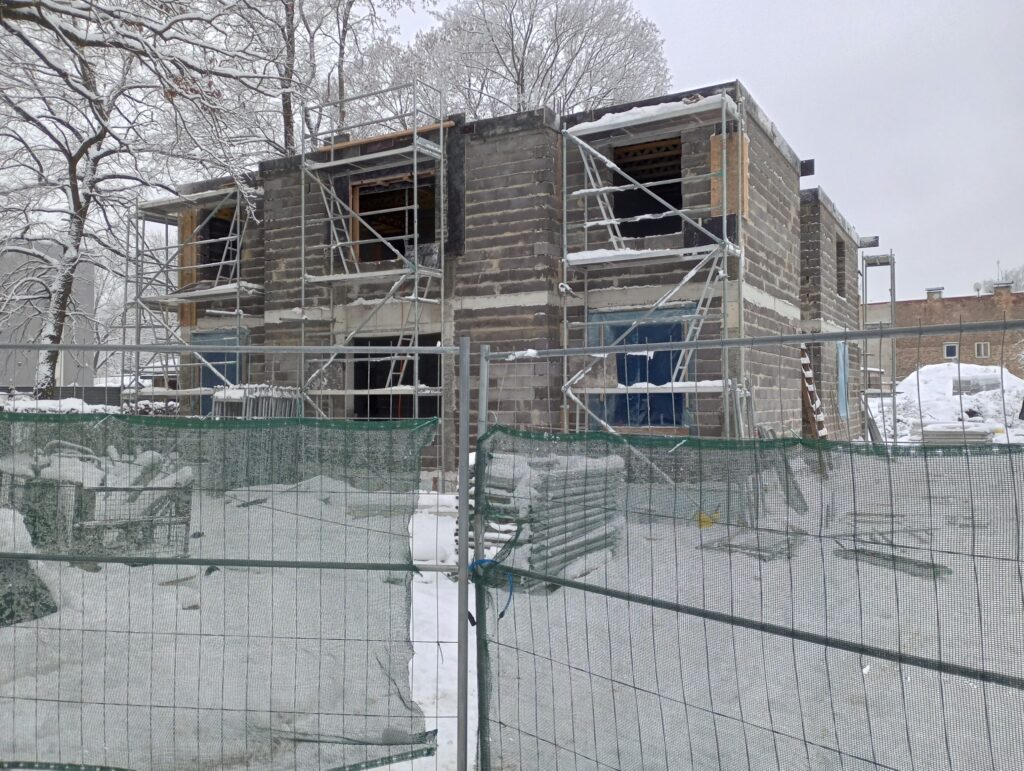 Stērstu nami - 2. kārta, 2. ēka (Stērstu iela 13C) - Multi apartment - construction photos