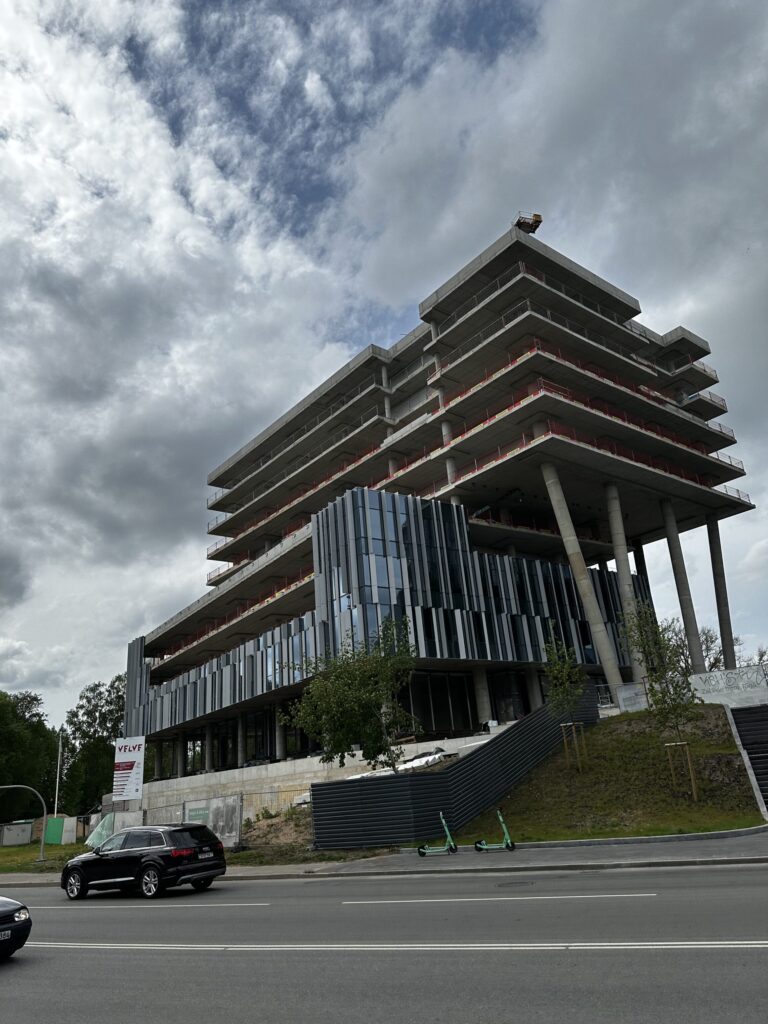 Verde 1. kārta - "A","B" ēkas (Roberta Hirša iela 1) - Office center - construction photos