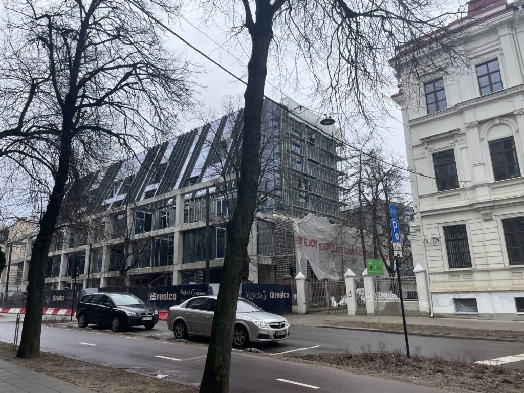 Algirdo 3 (Algirdo g. 3) - Multi apartment - construction photos