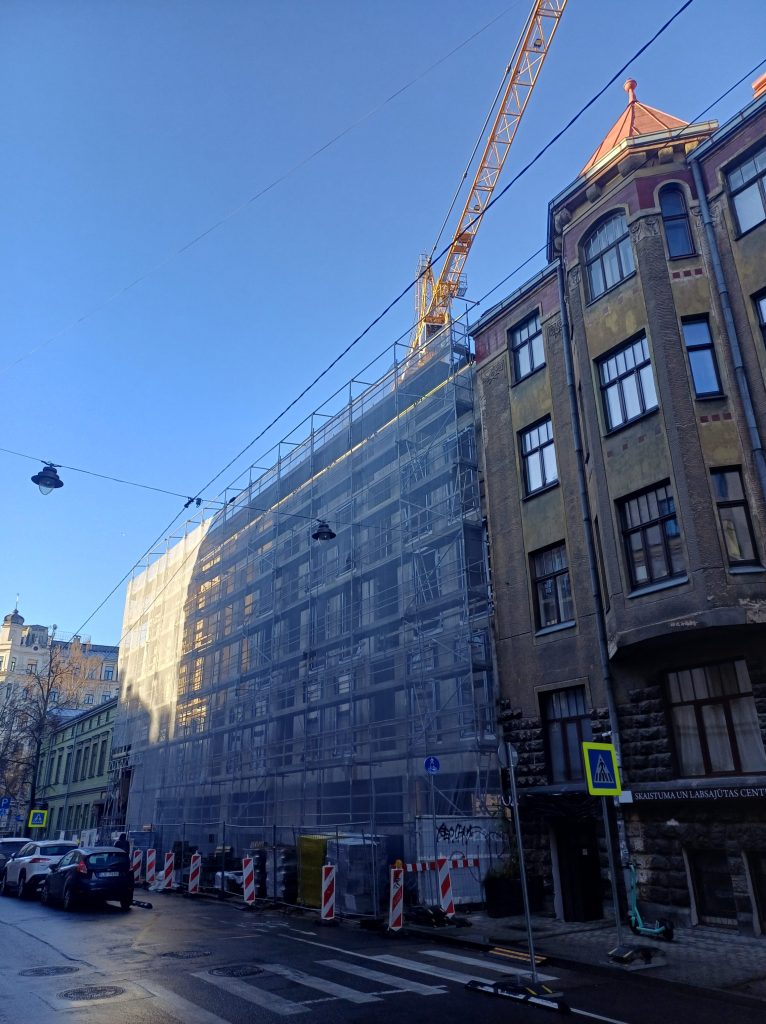 Skolas 17 (Skolas iela 17) - Multi apartment - construction photos