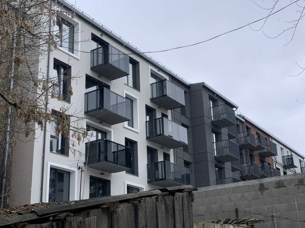 Baltas Lapas Mindaugo 2 etapas (Aguonų g. 17) - Multi apartment - construction photos