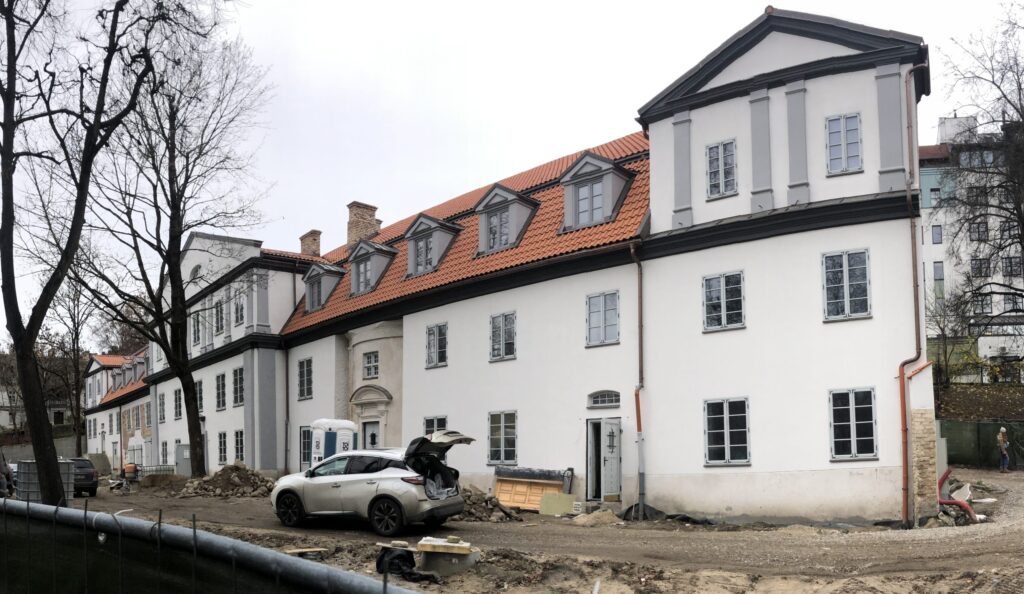 Reformatų Sinodo rūmai (Pylimo g. 7) - Multi apartment - construction photos
