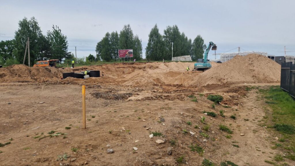 Karaliaučiaus g. atkarpa, Vištyčio g., J. Bretkūno g. atkarpa (Karaliaučiaus g., Vištyčio g., J. Bretkūno g.) - Bike path, Street - construction photos