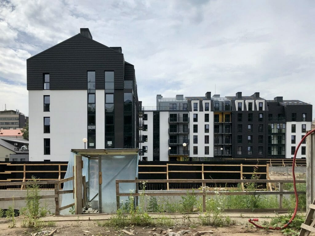 Parko namai 2 etapas (Krėvos g. 8) - Daudzdzīvokļu nams - būvdarbu attēli