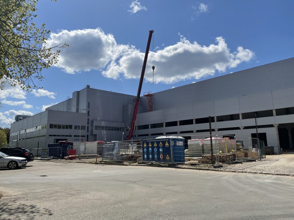 Reisswolf sandėlis 2 etapas (Motorų g. 9) - Warehouse / Distribution center - construction photos