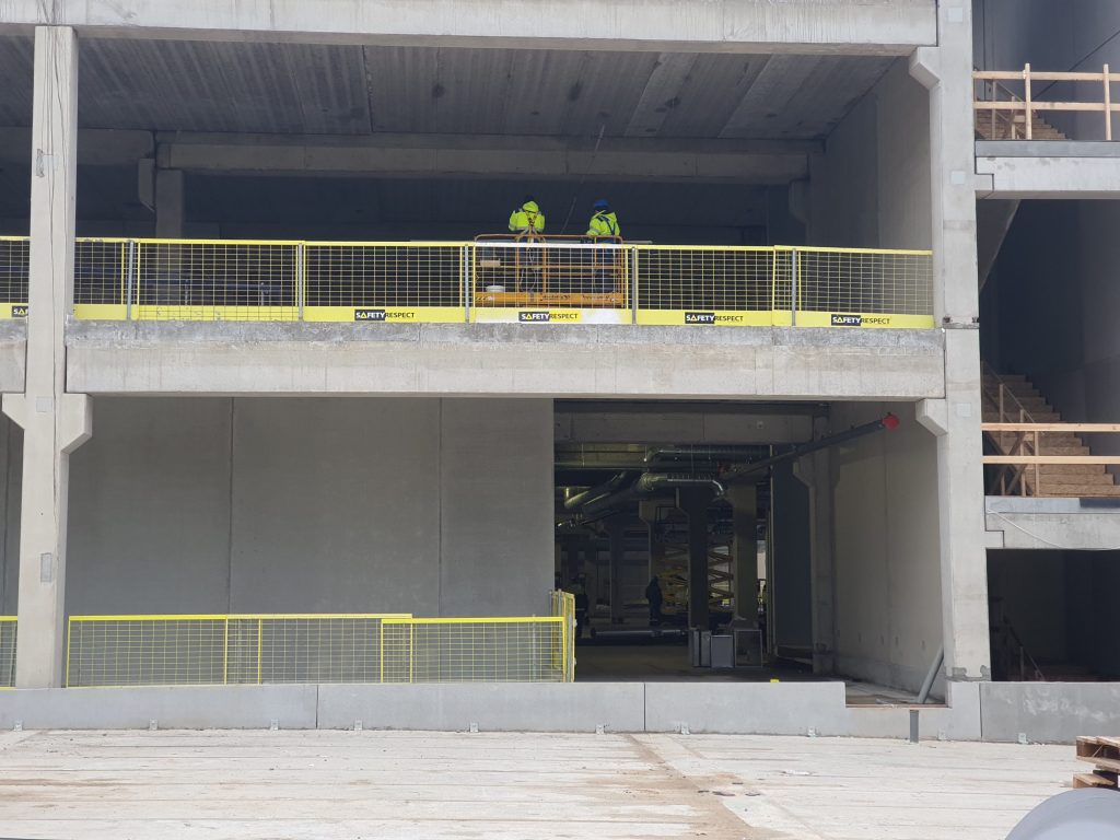 PC PIKAS (Ukmergės g. 221) - Shopping center - construction photos