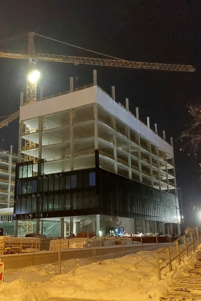 Elemental Business Centre (Skanstes iela 25) - Office center - construction photos