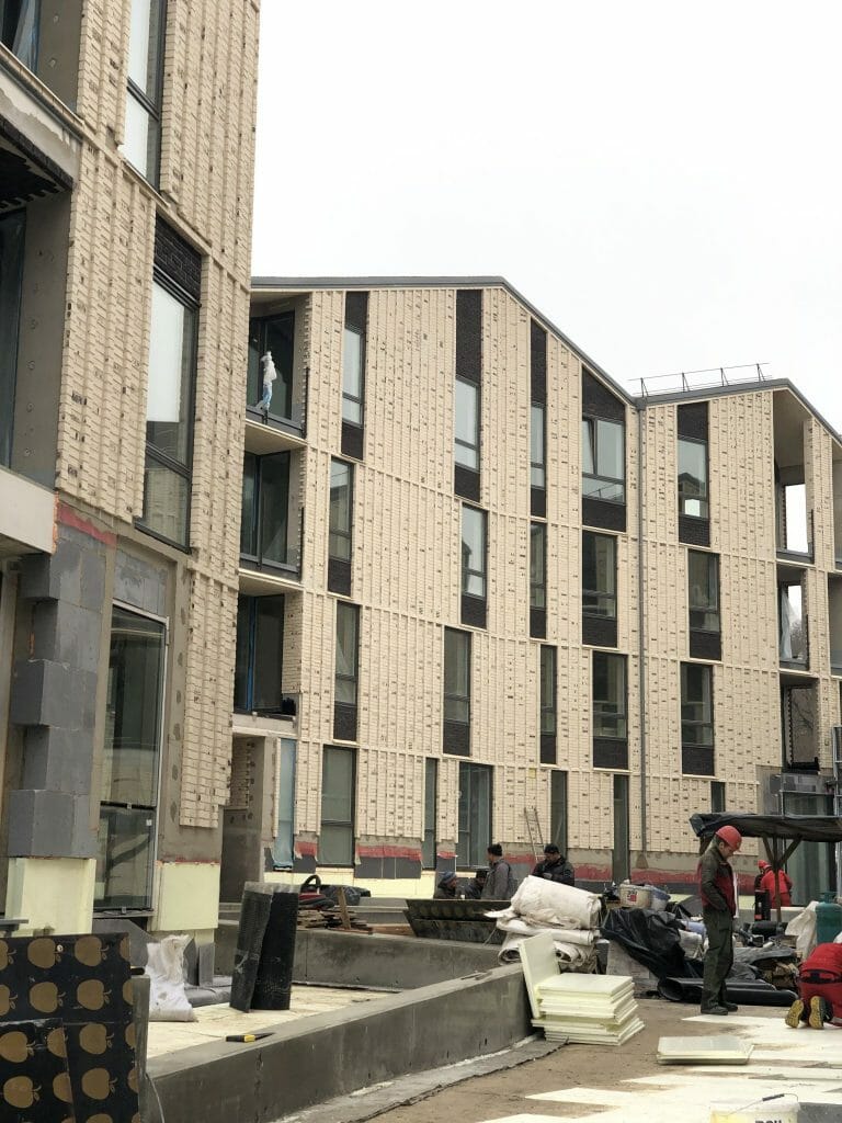 PAUPYS 1 etapas (Aukštaičių g. 4, 8) - Daugiabutis - statybų nuotraukos