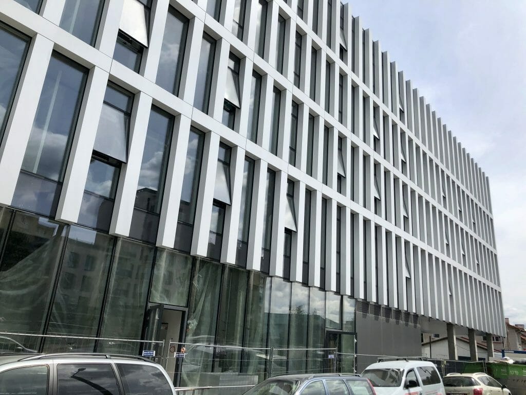 Uptown Park (Švitrigailos g. 13) - Office center - construction photos