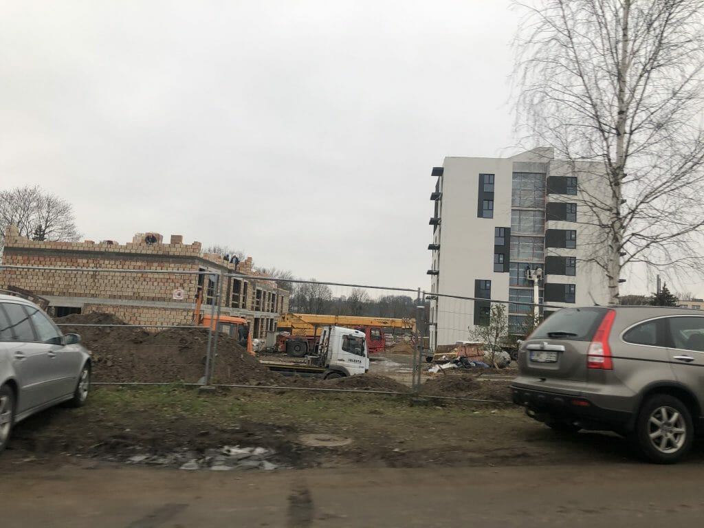 Arčiau Nemuno (Vokiečių g. 166) - Daugiabutis - statybų nuotraukos