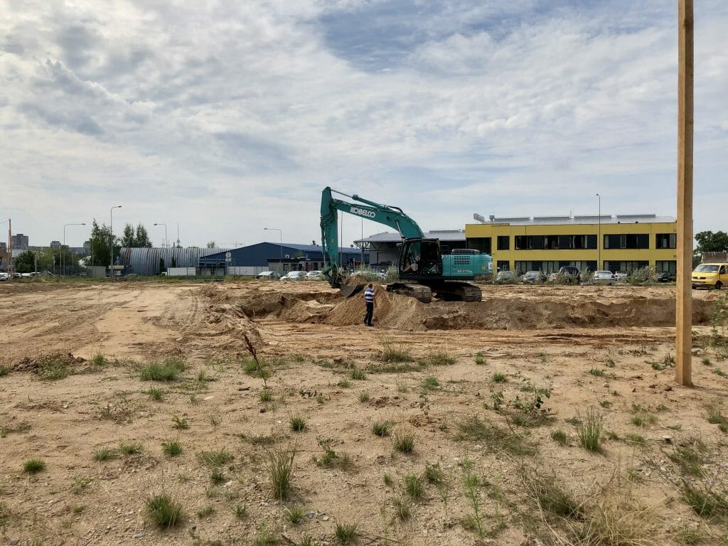 7 vakarai (Budiniškių g. 6, 8) - Multi apartment - construction photos
