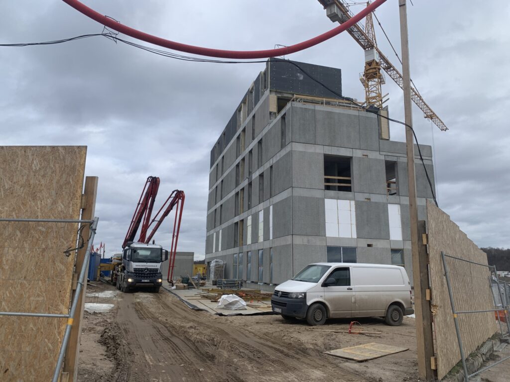 Upės apartamentai (Raudondvario pl. 107) - Multi apartment - construction photos