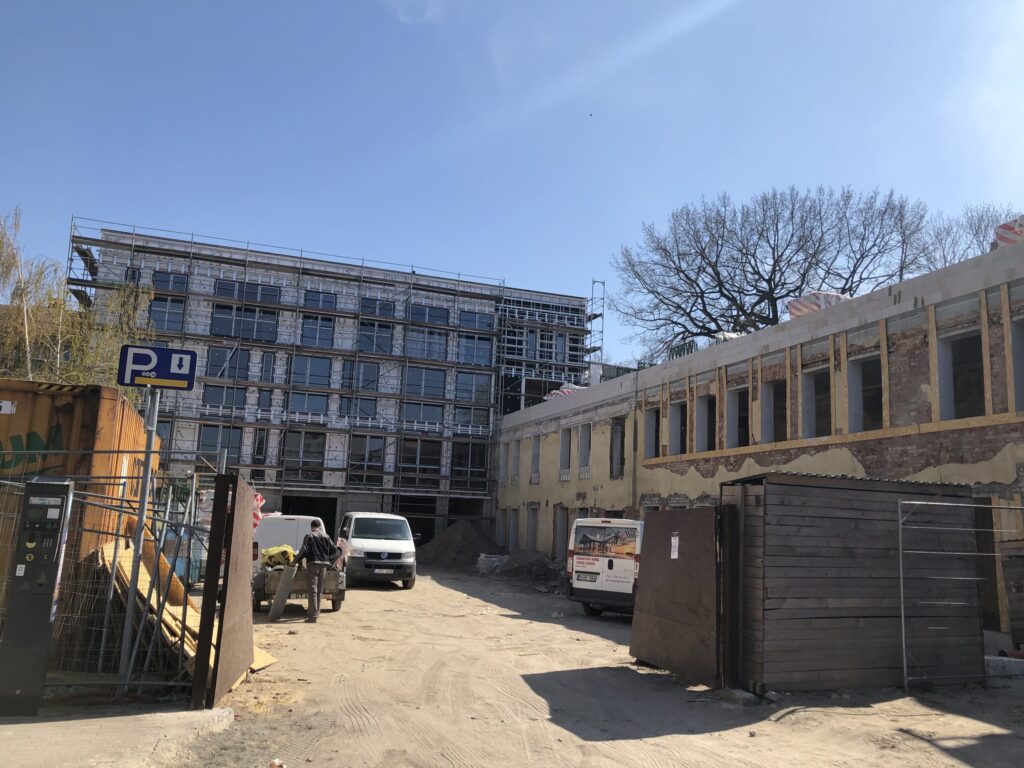 D11 (S. Daukanto g. 11) - Multi apartment - construction photos