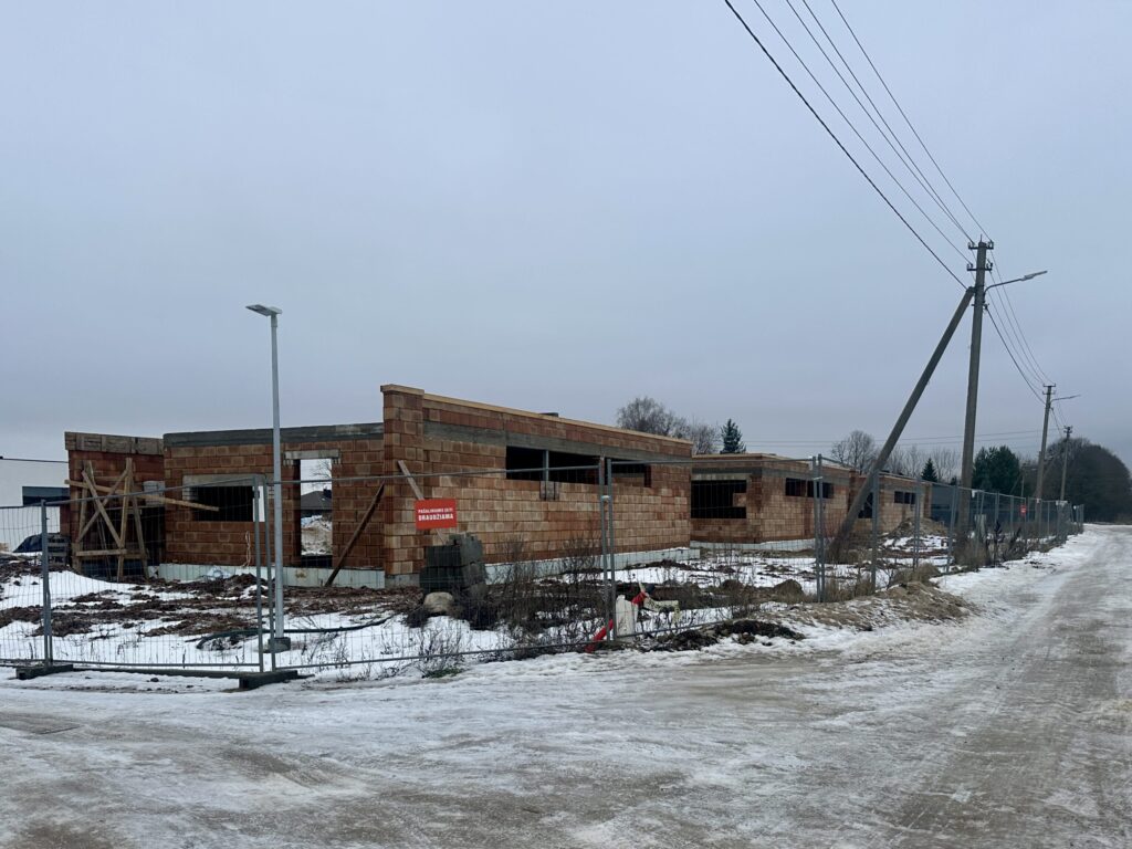 Garšvės slėnis (Pagaršvio aklg. ) - Private house community - construction photos