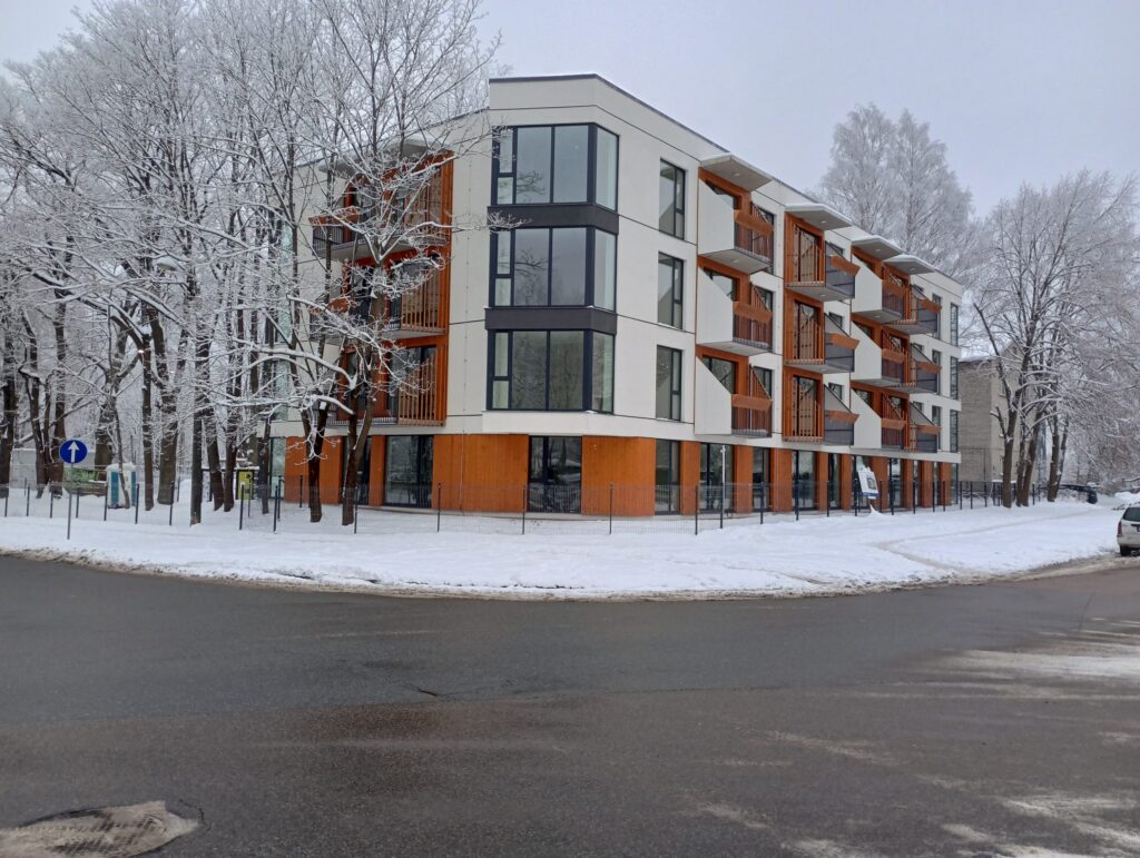 Parka kvartāls 1 kārta (Mazā Stērstu iela 4) - Multi apartment - construction photos