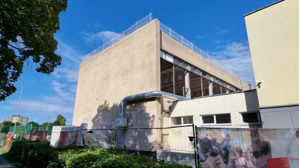 Žirmūnų gimnazijos baseino rekonstrukcija (Žirmūnų g. 37) - Pool - construction photos