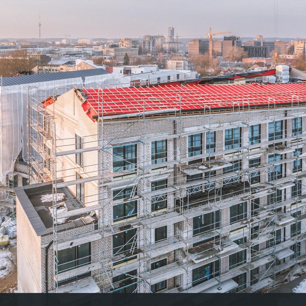 Algirdo promenada (Algirdo g. 48C) - Multi apartment - construction photos