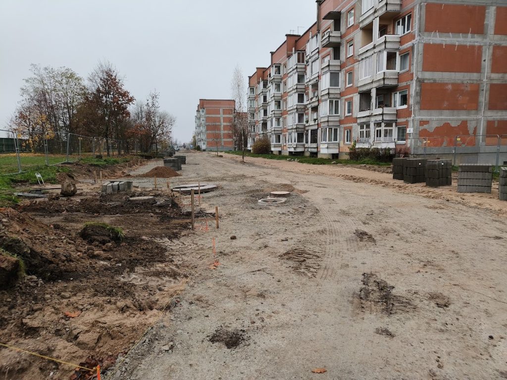 Jūrininkų pr., Vingio, Mogiliovo, Lūžų ir Bandužių gatvių rekonstrukcija (Jūrininkų pr., Vingio g., Mogiliovo g., Lūžų g., Bandužių g.) - Street - construction photos