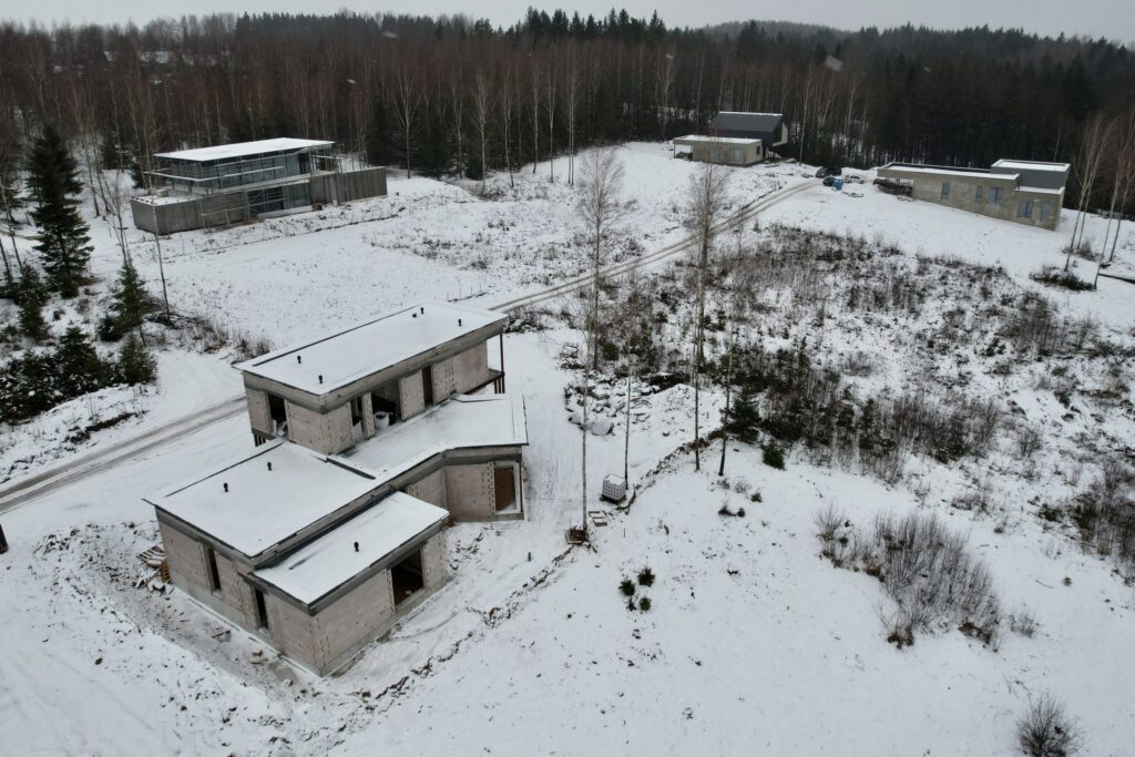 Ro16 (S. Lozoraičio g. 17A, 15C, 15B, 15, 23, 25, 25B, 25D) - Private house community - construction photos