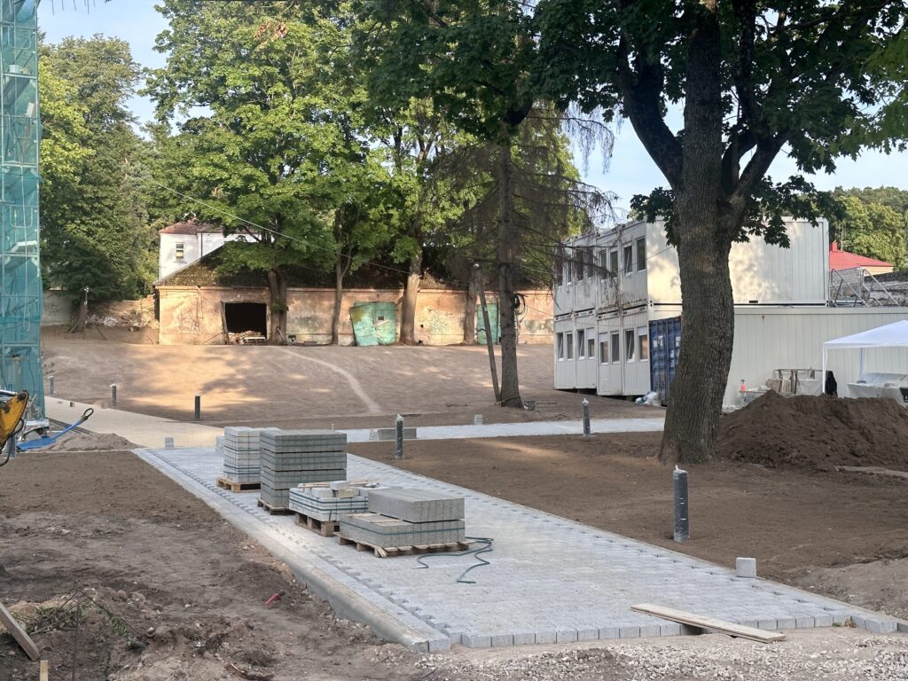Sapiegų rūmai (L. Sapiegos g. 13) - Cultural center - construction photos