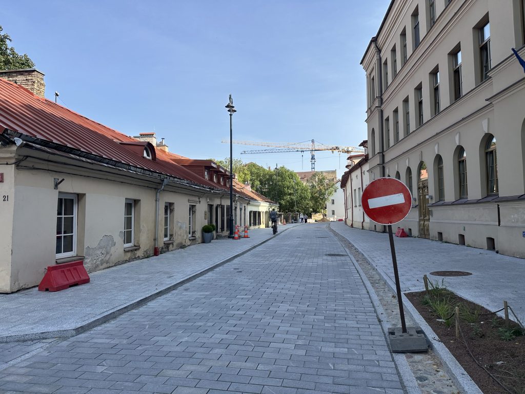 Tilto g., Ž. Liauksmino g. remontas 2 etapas (Tilto g., Ž. Liauksmino g.) - Street - construction photos