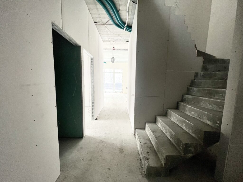 Armėnų namai (Armėnų g. 2, 14, 19 / Savičiūnų g. 3, 5, 7) - Row housing - construction photos