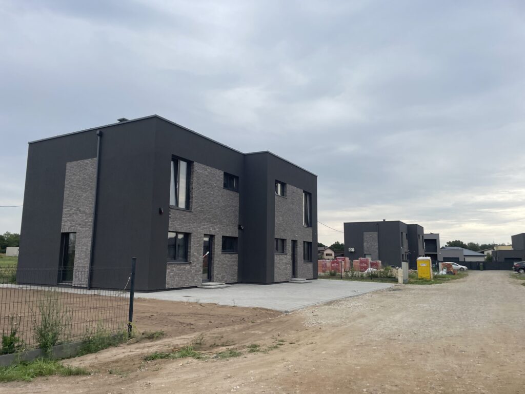 M. ir P. Šalčių g. 45-57 (M. ir P. Šalčių g. 45-57) - Rindu mājas - būvdarbu attēli