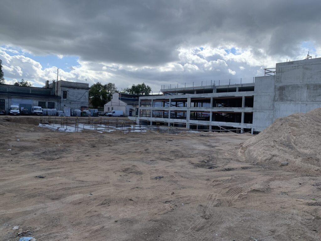 Panerių g. 49 (Panerių g. 49) - Office center - construction photos