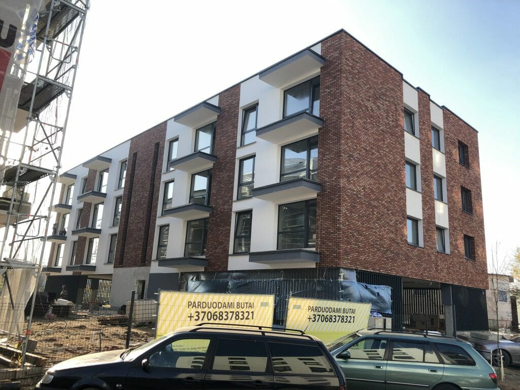 Bitėnų butai (Bitėnų g. 3B) - Multi apartment - construction photos