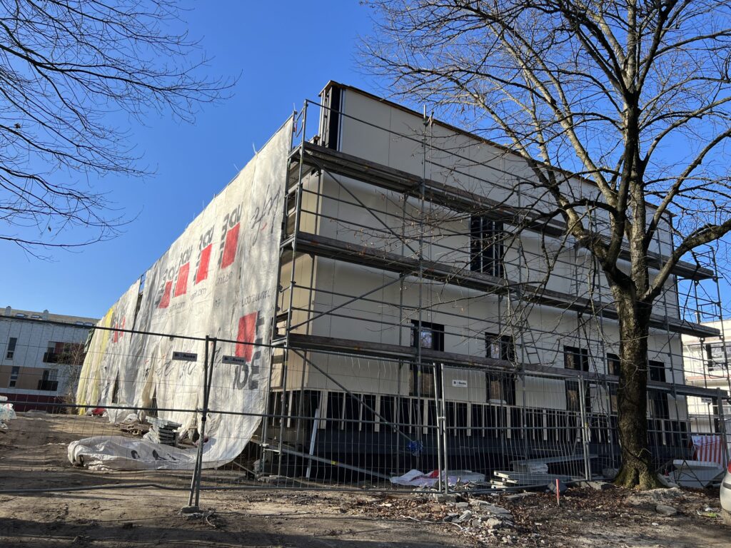 Vaikų darželis "Svirpliukas" (Liepų g. 43A) - Science institution - construction photos