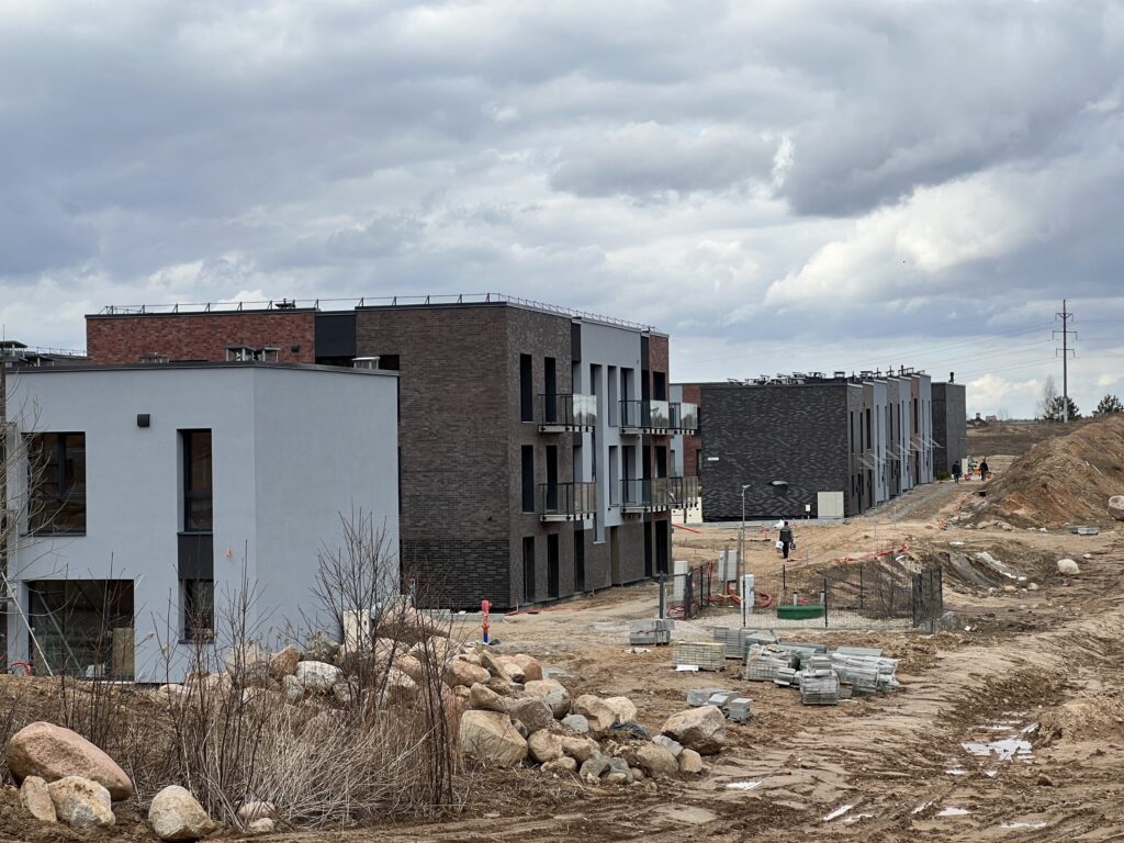 PaJustis 3 etapas (daugiabučiai) (Mozūriškių g. 190) - Multi apartment - construction photos