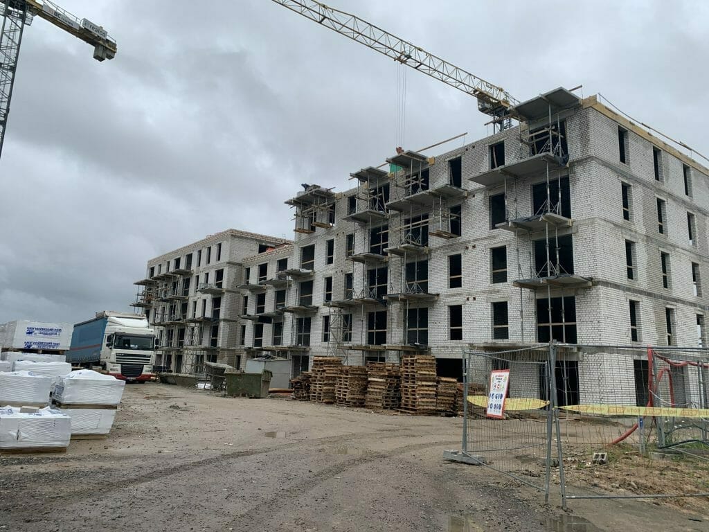 7 vakarai (Budiniškių g. 6, 8) - Multi apartment - construction photos