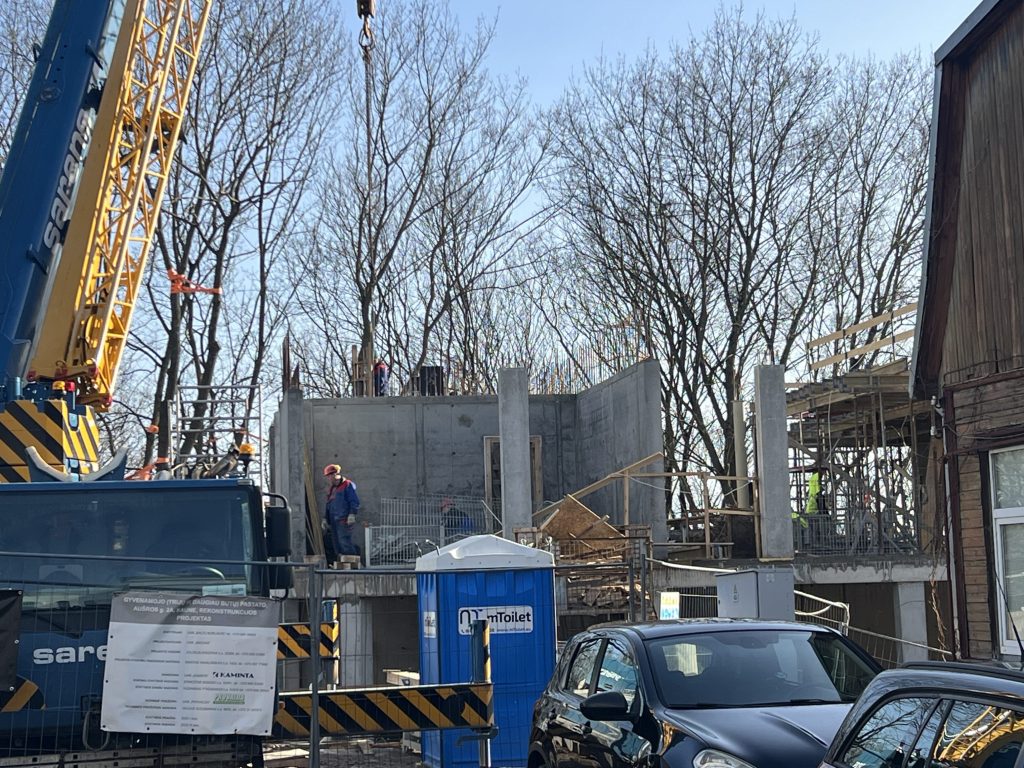 Aušros g. 2A (Aušros g. 2A) - Daudzdzīvokļu nams - būvdarbu attēli