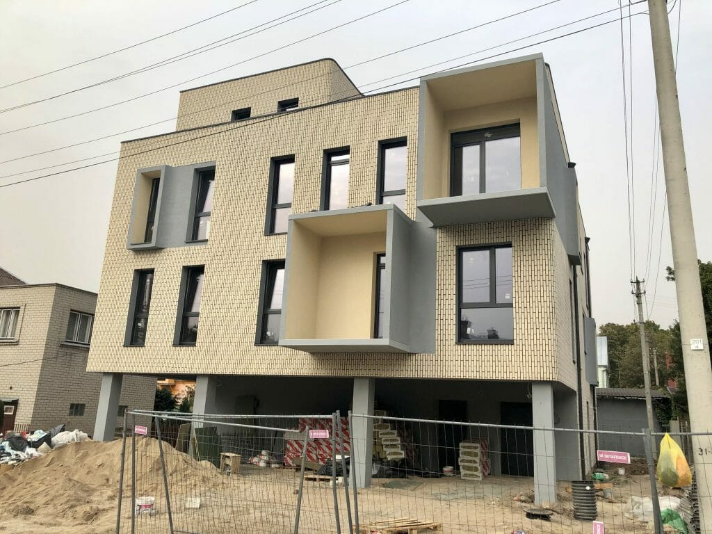 Tvirtovės 72 (Tvirtovės al. 72) - Multi apartment - construction photos