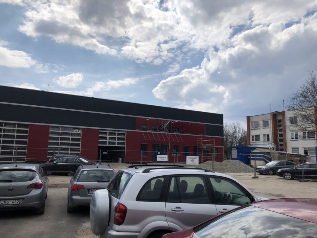 Priešgaisrinis depas (Rolando Jankausko g. 2) - Administrative - construction photos