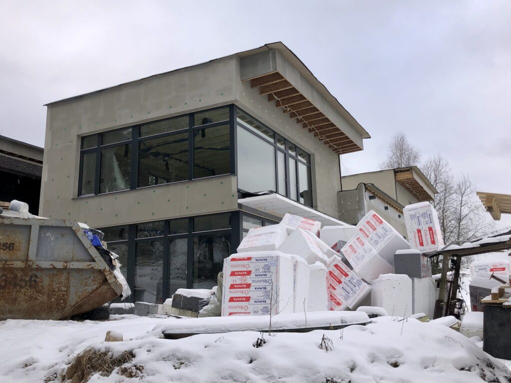 Terasų g. 19 (Terasų g. 19) - Rindu mājas - būvdarbu attēli