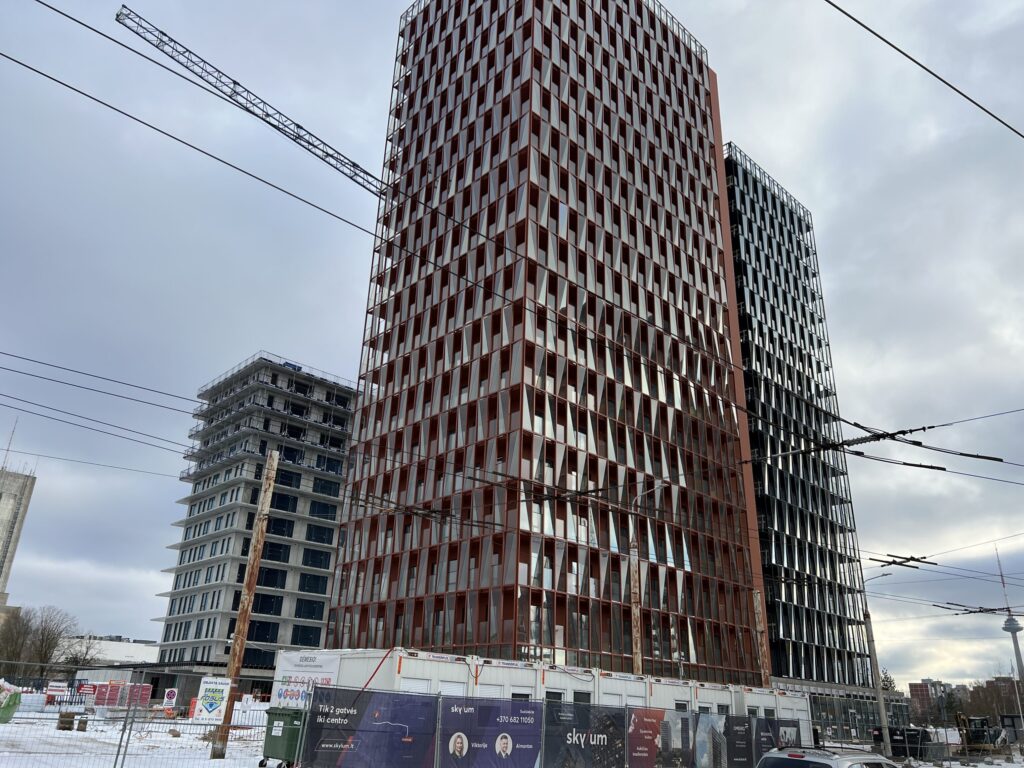 Skylum 1 etapas (Viršilų g. 6) - Daugiabutis - statybų nuotraukos