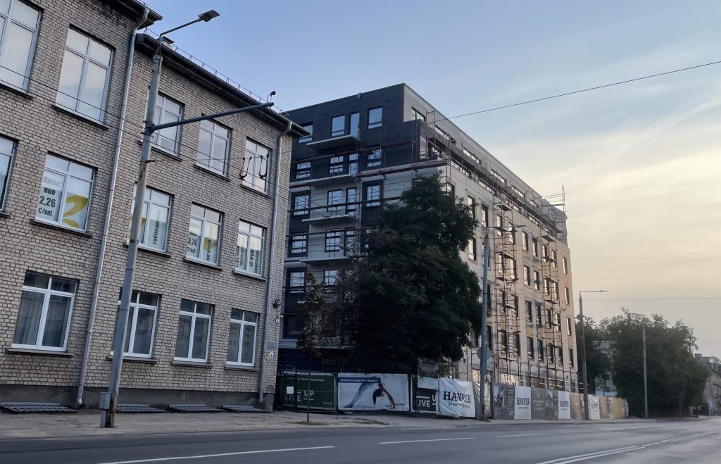 Liveup 2 etapas (Naugarduko g. 62) - Multi apartment - construction photos