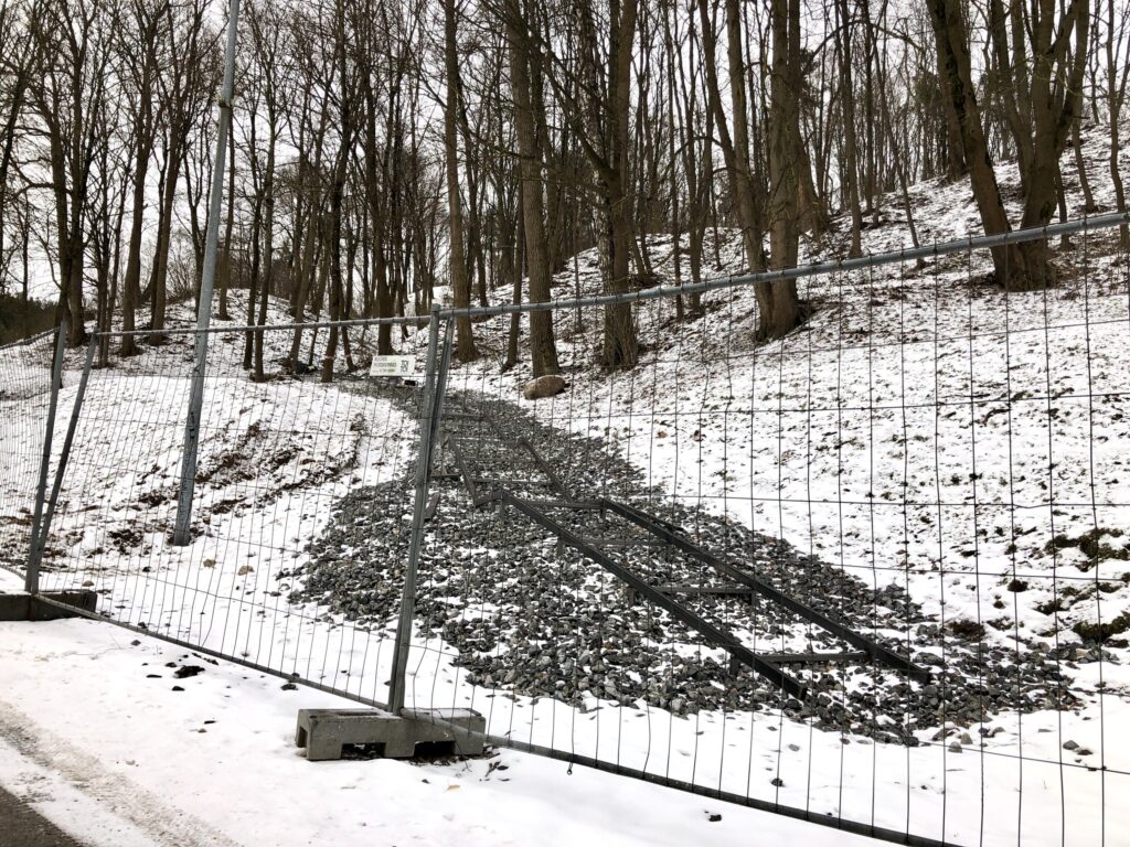 Kalnų parkas (Arsenalo g. 5) - Park - construction photos