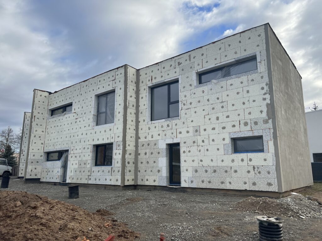 Partizanų g. 81 (Partizanų g. 81) - Row housing - construction photos