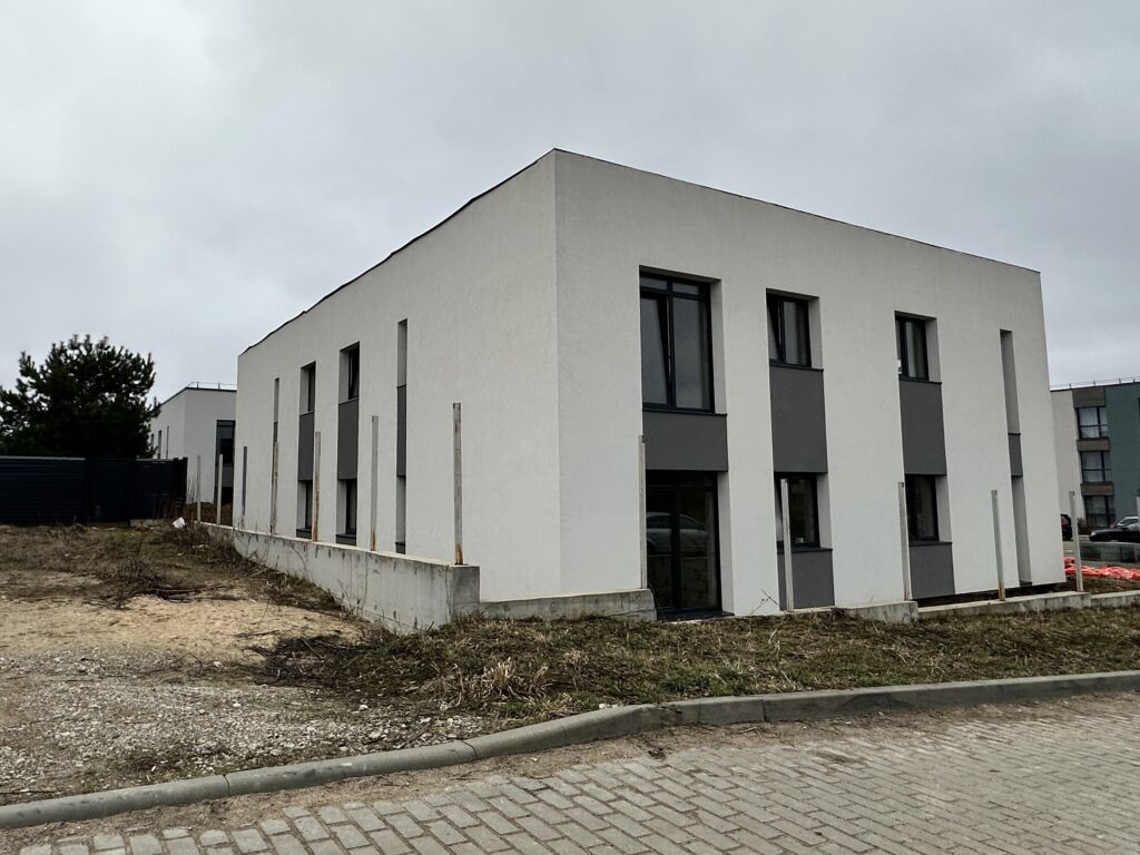 Naujasis Antakalnis Taurijos g. 45, 47, 49, 51, 53, 55 (Taurijos g. 45, 47, 49, 51, 53, 55) - Row housing - construction photos