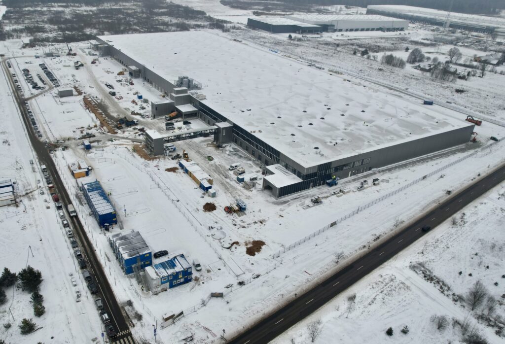 Maxima logistikos centras Zigmantiškių g. 1 (Zigmantiškių g. 1) - Noliktava / Izplatīšanas centrs - būvdarbu attēli