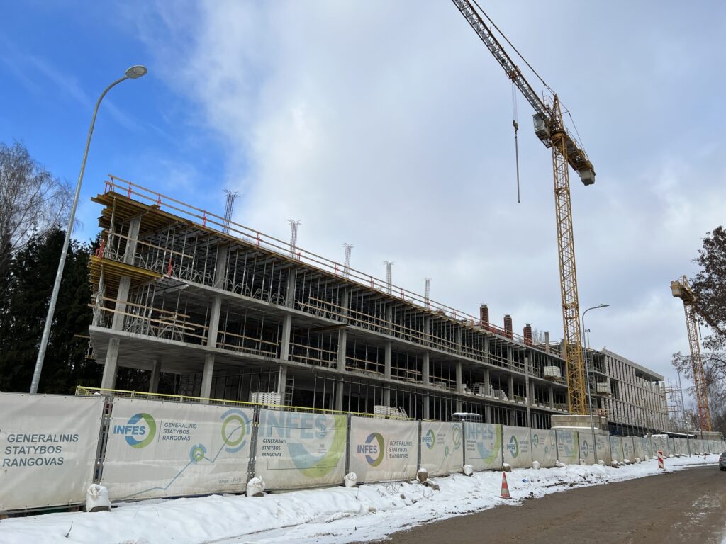 5-asis policijos komisariatas ir Kelių policija (Sietyno g. 24) - Administrative - construction photos